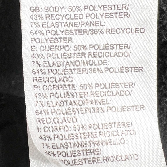 The North Face Womens FlashDry Quarter Zip Running Pullover Black Size Medium - Picture 8 of 8